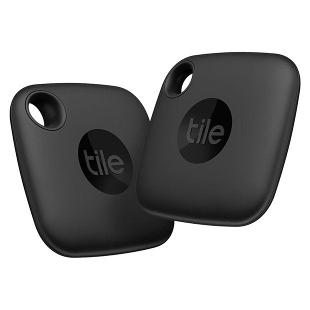 Tile Mate 2022 Black Bluetooth tracker pack of 2 - British product