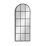 Habitat black full length arch wall mirror 140x65cm, UK version