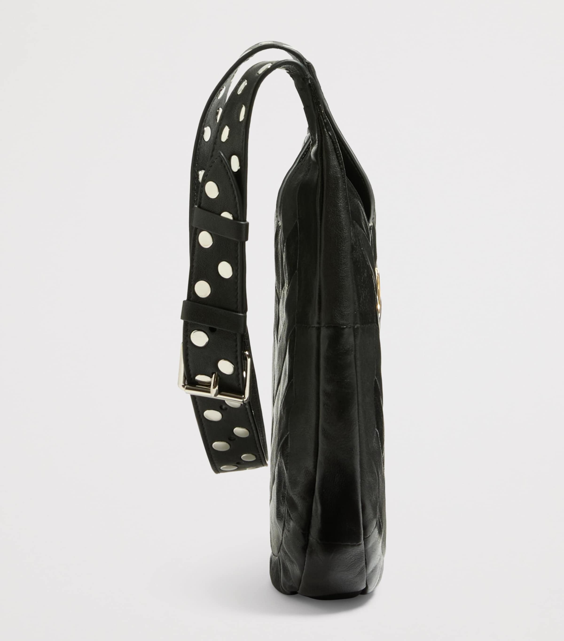 Valentino Garavani small leather Hoboho shoulder bag, imported from the UK