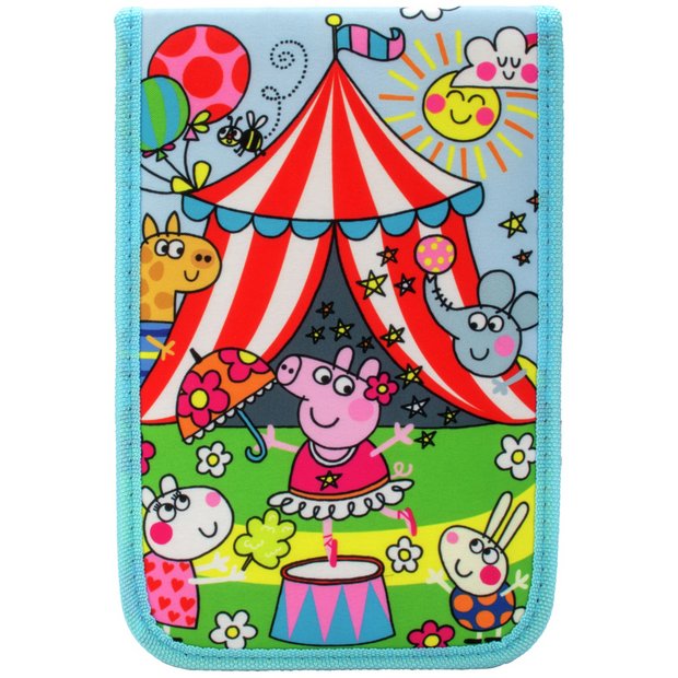 Hasbro Peppa Pig filled pencil case with Rachel Ellen artwork - British product