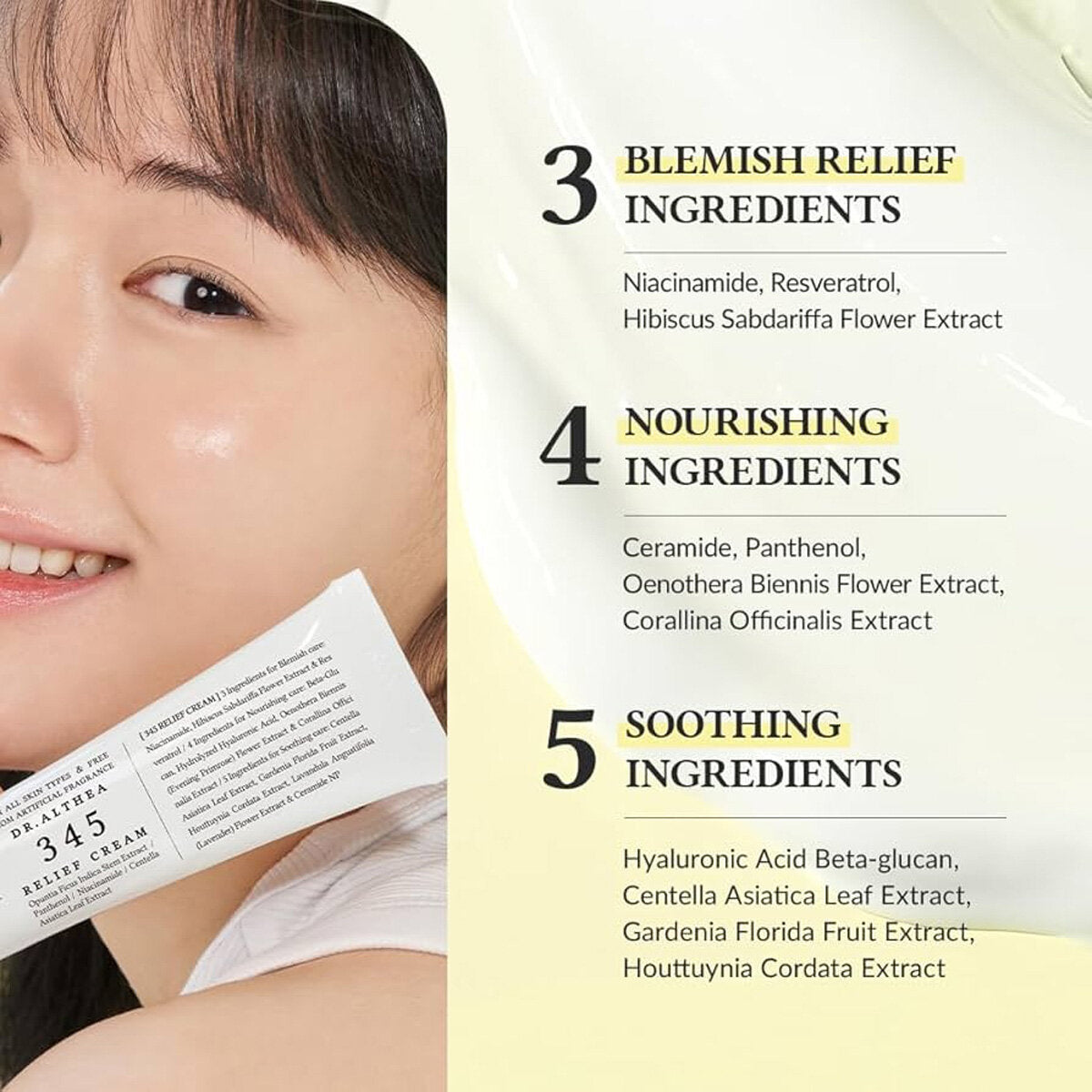 Dr Althea 345 Relief Cream 2x50ml (British brand)