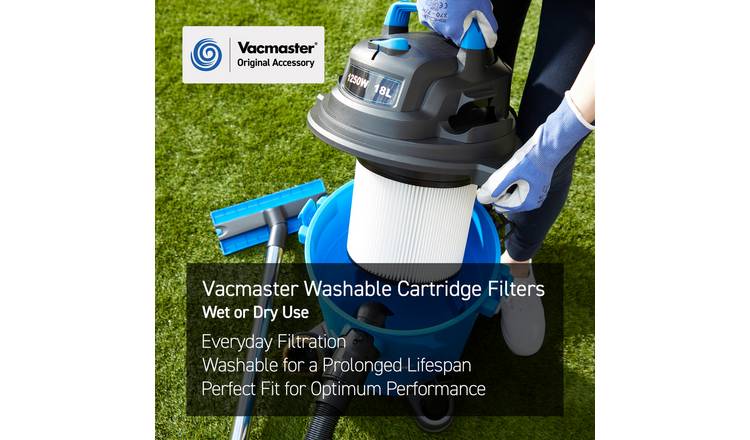Vacmaster washable filter for 15-60L vacuum - British product