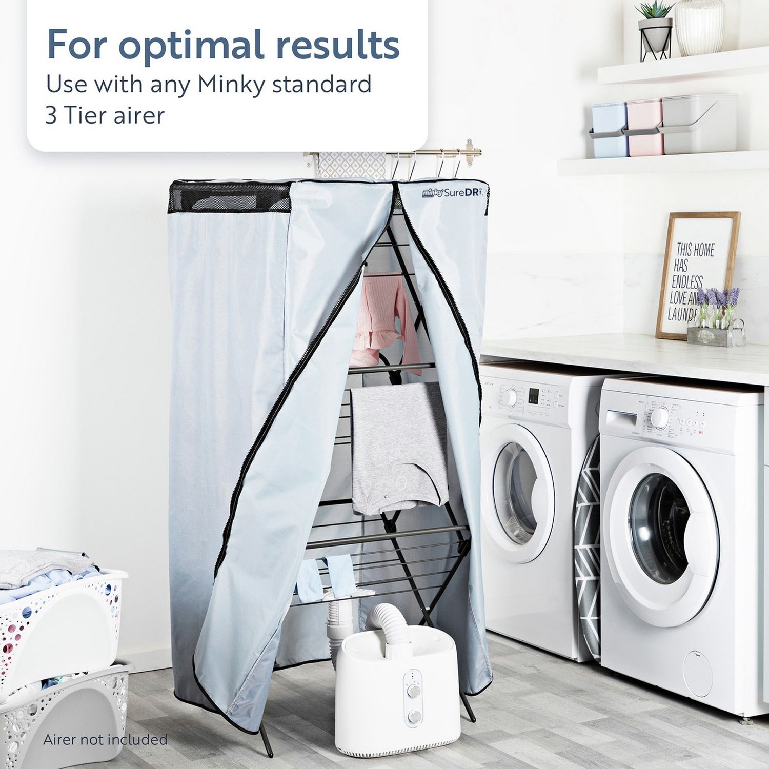 Minky Sure Dri Heat Pod clothes drying system, UK version