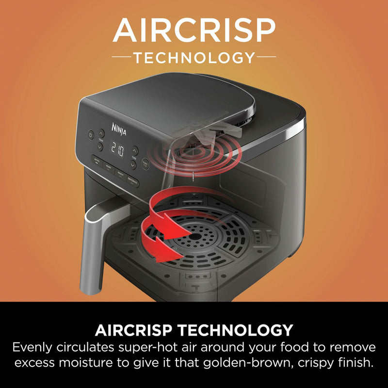 Ninja air fryer Pro 4.7L black, UK version