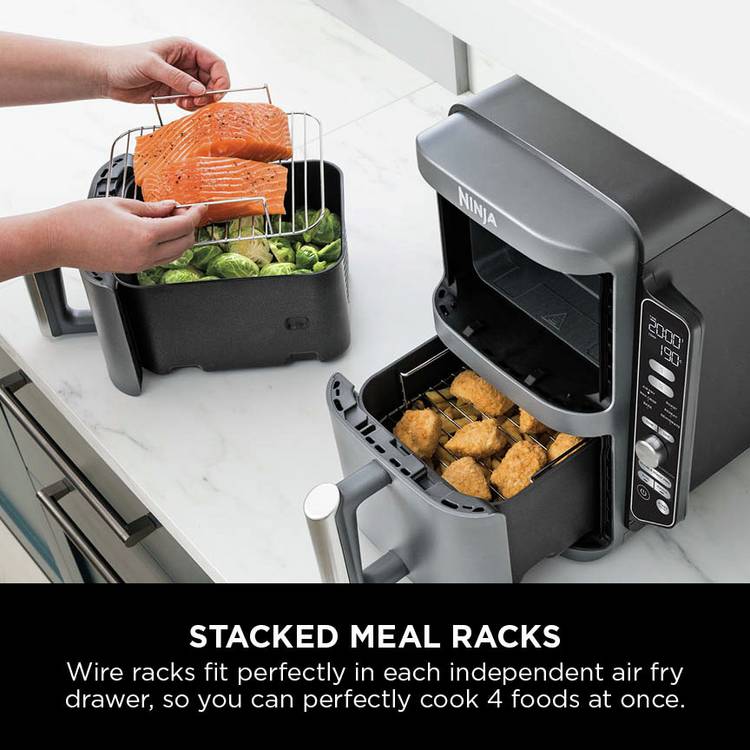 Ninja Double Stack XL air fryer 9.5L, UK version