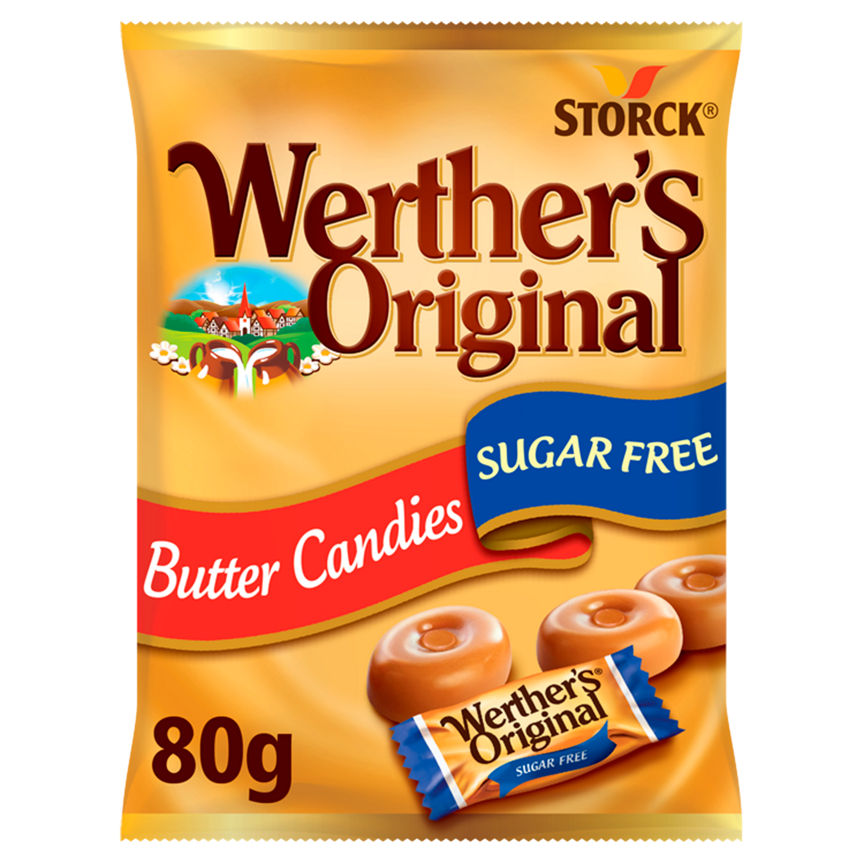 Werthers Orginal Butter Candies Sugar Free Sweets GOODS ASDA   