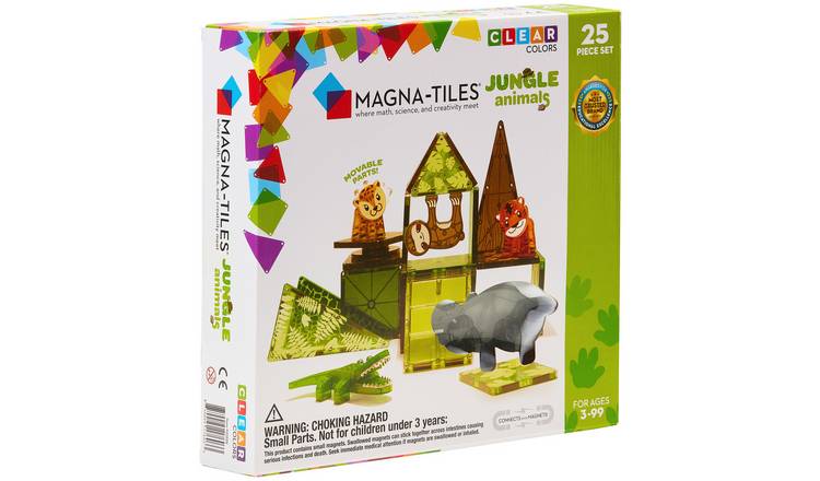 Magna-Tiles Jungle 25 Pieces Set GOODS Argos