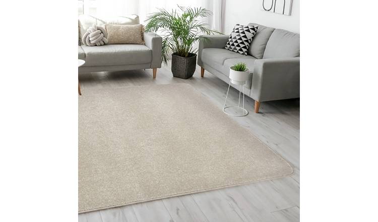 Homemaker natural plain rug 200x290cm (British brand)