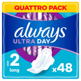 Always Ultra Day sanitary towels Long Size 2 with wings 48 pads - British product