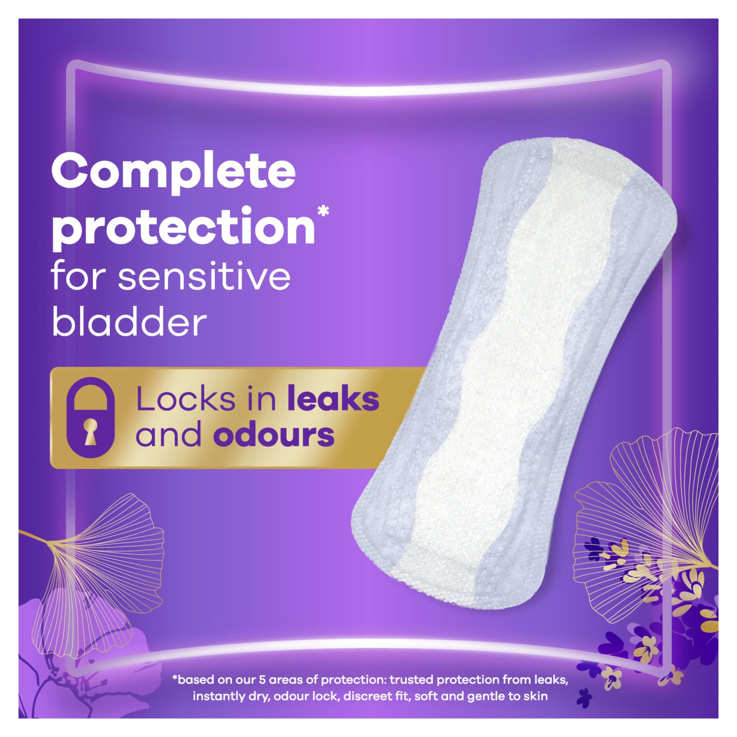 Always Incontinence Liners Normal 24 Count - British product