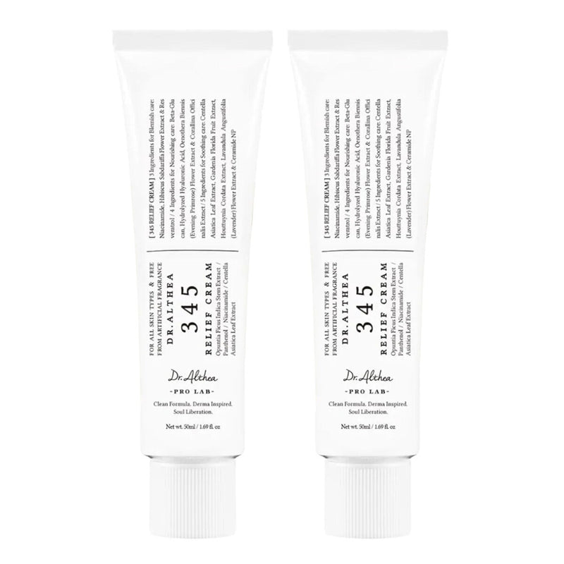 Dr Althea 345 Relief Cream 2x50ml (British brand)