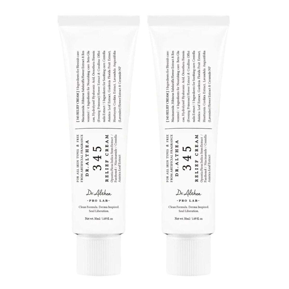 Dr Althea 345 Relief Cream 2x50ml (British brand)