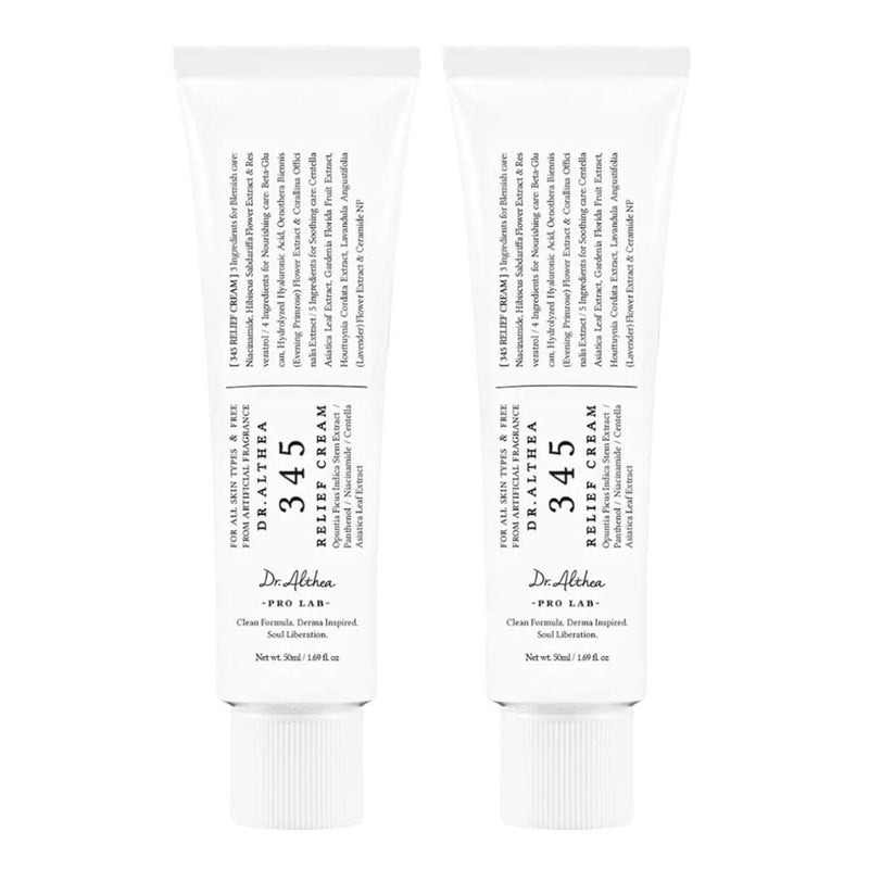 Dr Althea 345 Relief Cream 2x50ml (British brand)