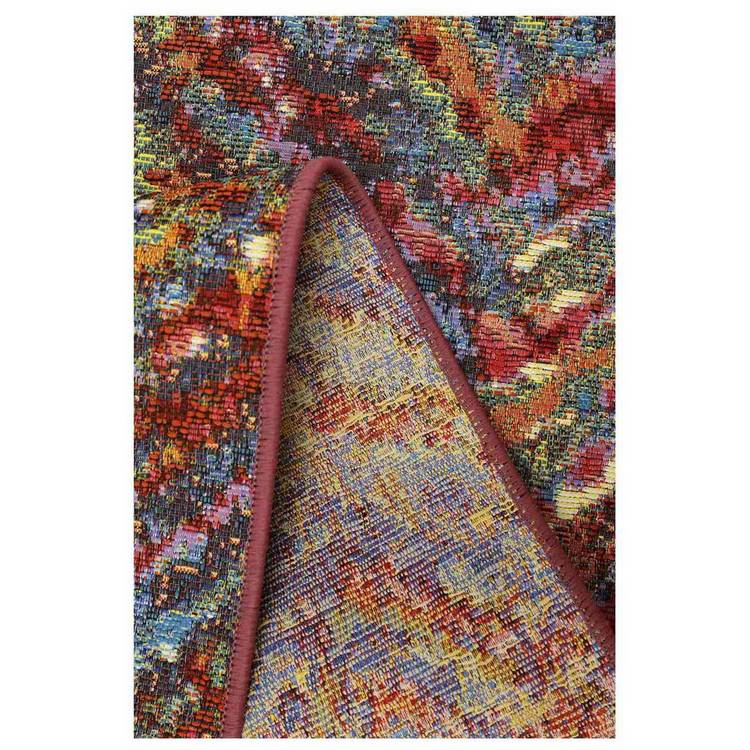 Homemaker Tropico zig-zag flatweave rug 160x230cm, British brand