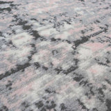 Homemaker grey blush short pile rug 120x170cm, imported from the UK