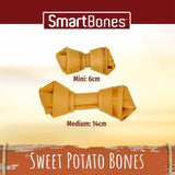 SmartBones 2 Medium Sweet Potato Rawhide Free Bone Dog Treats   158g GOODS M&S   