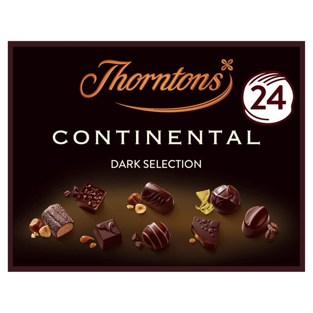 Thorntons Continental Dark Selection Box of Chocolates   264g