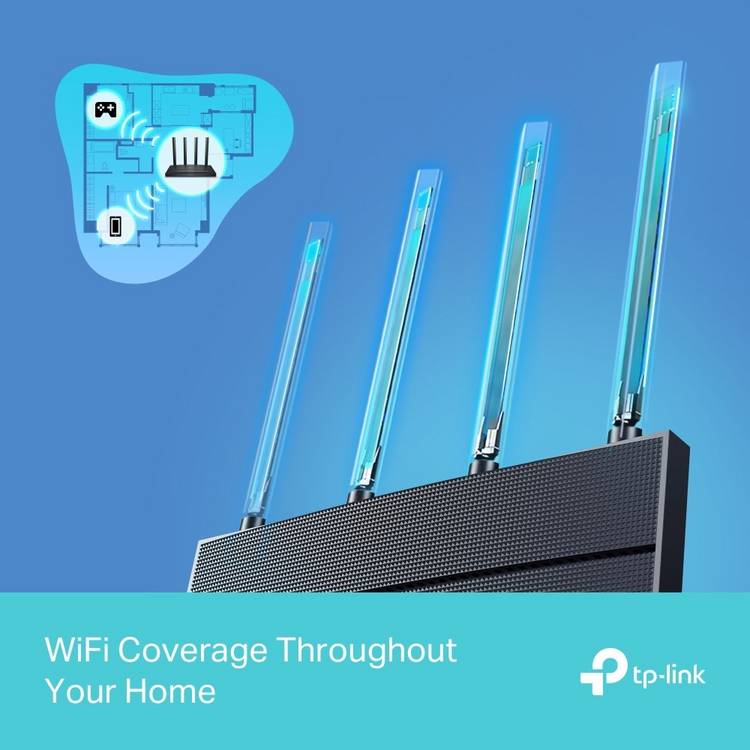 TP-Link Archer AX12 Wi-Fi 6 router (British brand)