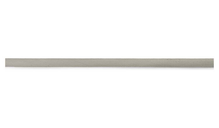 One For All braided cable sleeve 2m grey, imported from the UK
