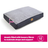 Silentnight Ultrabounce dog bed medium, imported from the UK
