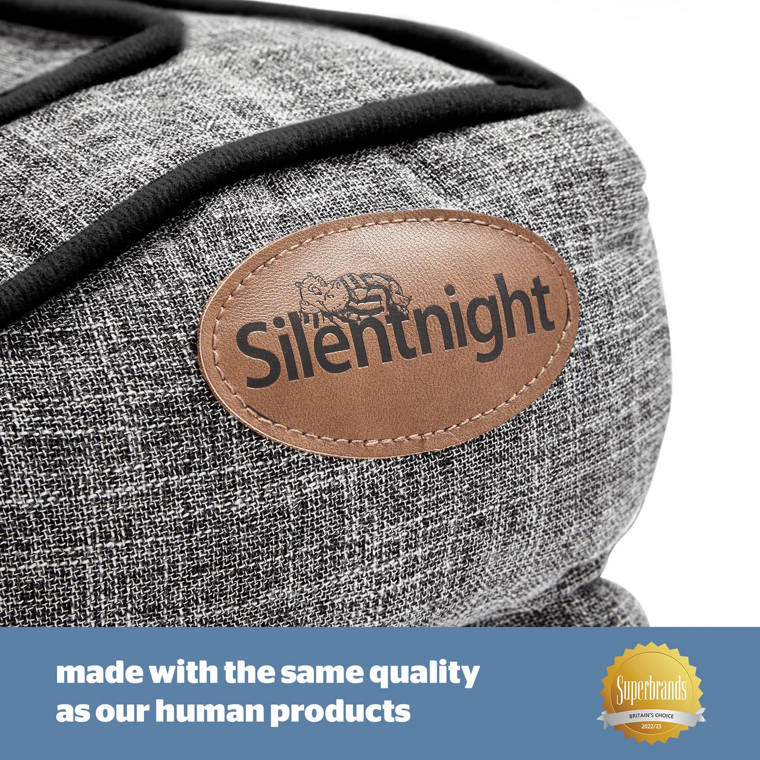 Silenight Orthopaedic Grey Dog Bed - Large