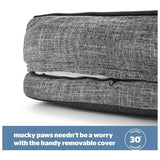 Silenight Orthopaedic Grey Dog Bed - Large