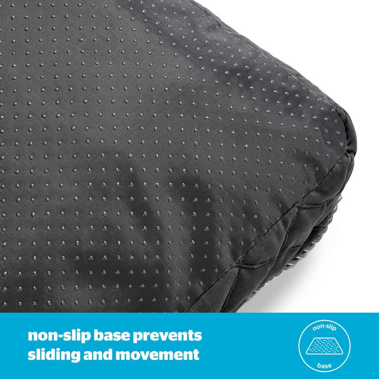 Silentnight Airmax dark grey dog bed small - British product