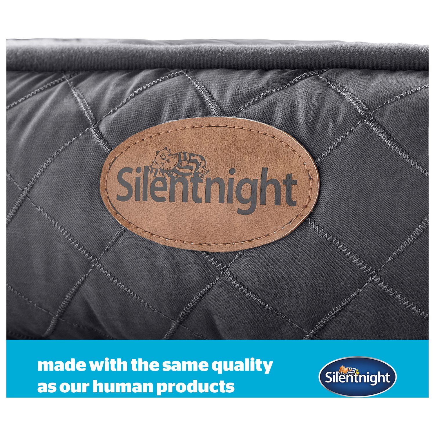 Silentnight Airmax Dark Grey Dog Bed - Medium