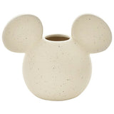 Disney Mickey Mouse head speckle stoneware vase - British product