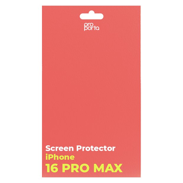 Proporta screen protector for iPhone 16 Pro Max - British product