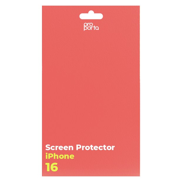 Proporta glass screen protector for iPhone 16 (British brand)