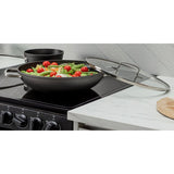 Habitat 30cm hard anodised aluminium wok, UK version