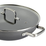 Habitat 30cm hard anodised aluminium wok, UK version