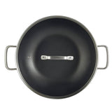 Habitat 30cm hard anodised aluminium wok, UK version