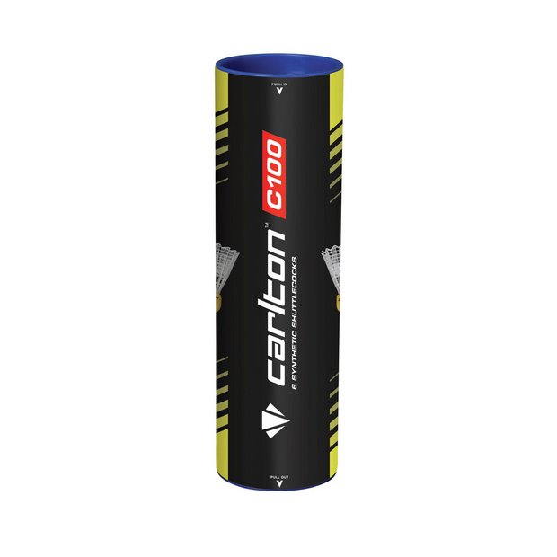 Carlton badminton shuttlecocks 6-pack (British brand)
