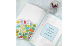 Personalised wedding activity book and stickers, imported from the UK