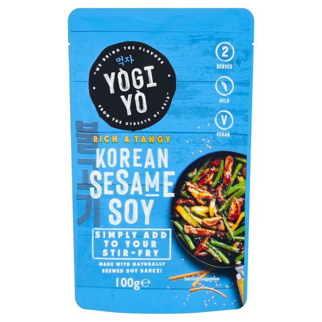 Yogiyo Mild Korean Sesame Soy Stir-Fry Sauce   100g GOODS M&S   