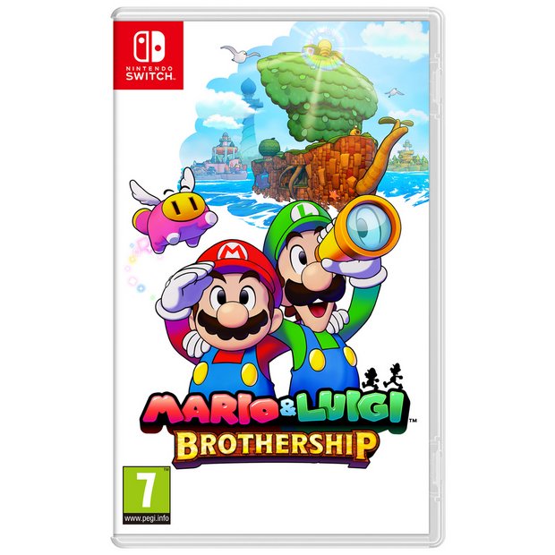 Mario & Luigi Brothership Nintendo Switch game card - British product