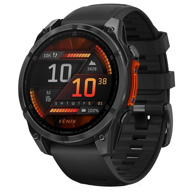 Garmin Fenix 8 smartwatch 47mm, UK version