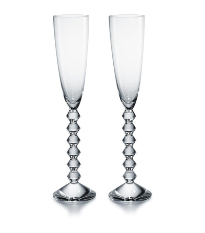 Harrods Baccarat Flutissimo Champagne Flutes Set of 2- Buy online at McGrocer