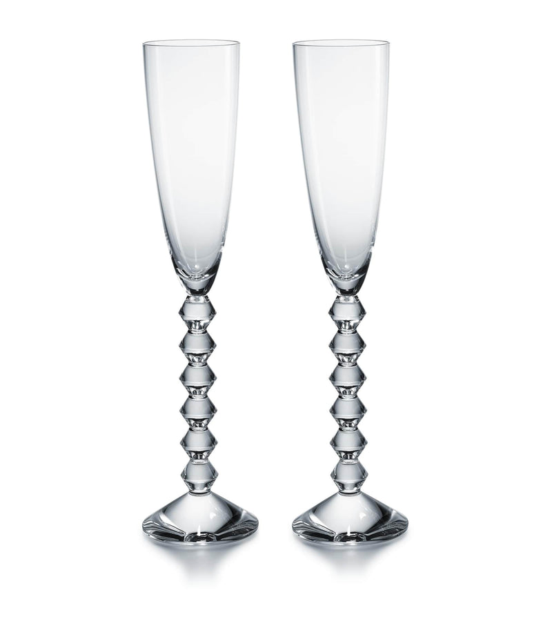 Baccarat Flutissimo champagne flutes set of 2 - British product