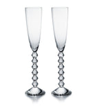 Baccarat Flutissimo champagne flutes set of 2 - British product