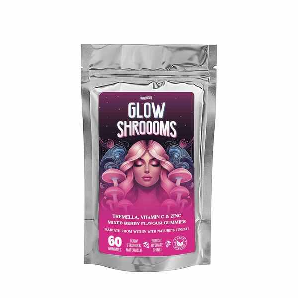 Innooova GlowShroooms gummies 60 count (British brand)