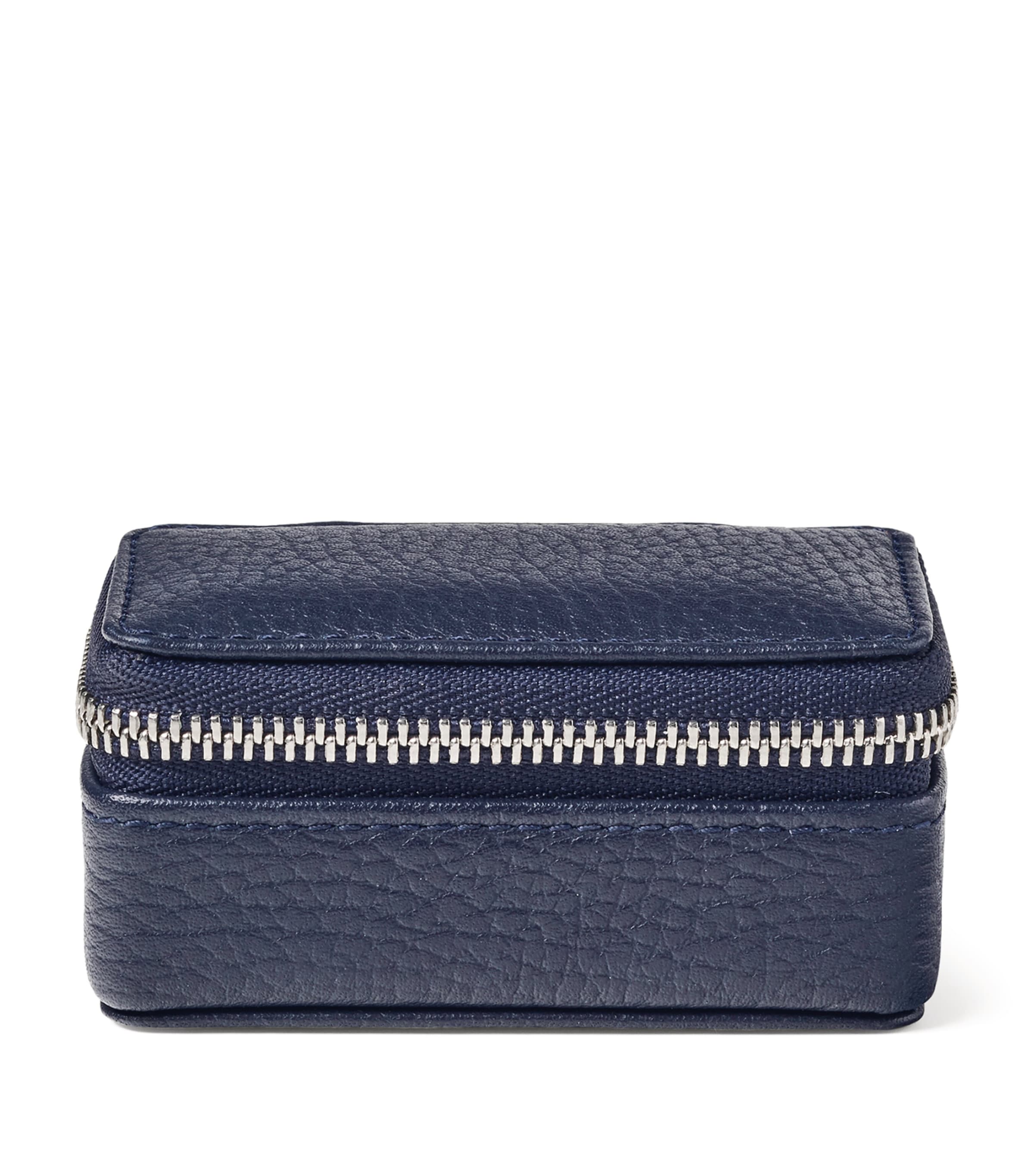 Aspinal of London small leather travel jewellery case - British product