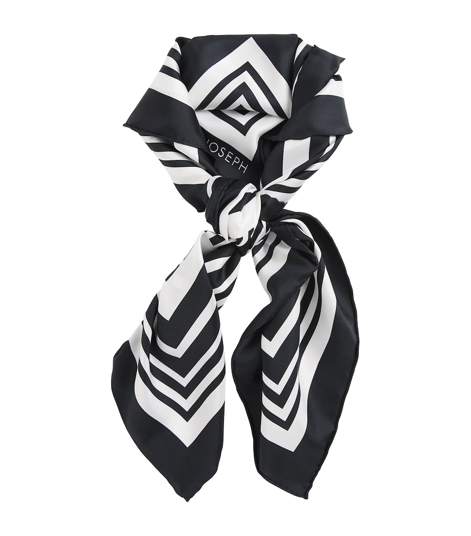 Joseph Zenza large silk scarf 90cm, imported from the UK