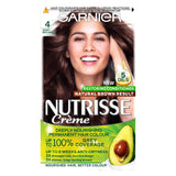 Garnier Nutrisse 4 Dark Brown Permanent Hair Dye GOODS Boots   