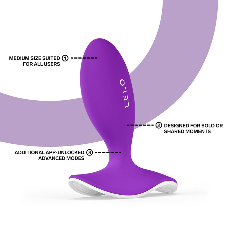 LELO SURFER prostate massager purple, imported from the UK