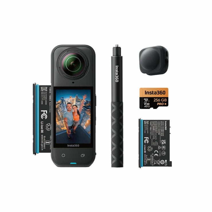 Insta360 X5 360 camera adventure kit with 8K video (British brand)