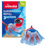 Vileda SuperMocio 3Action XL Mop Refill