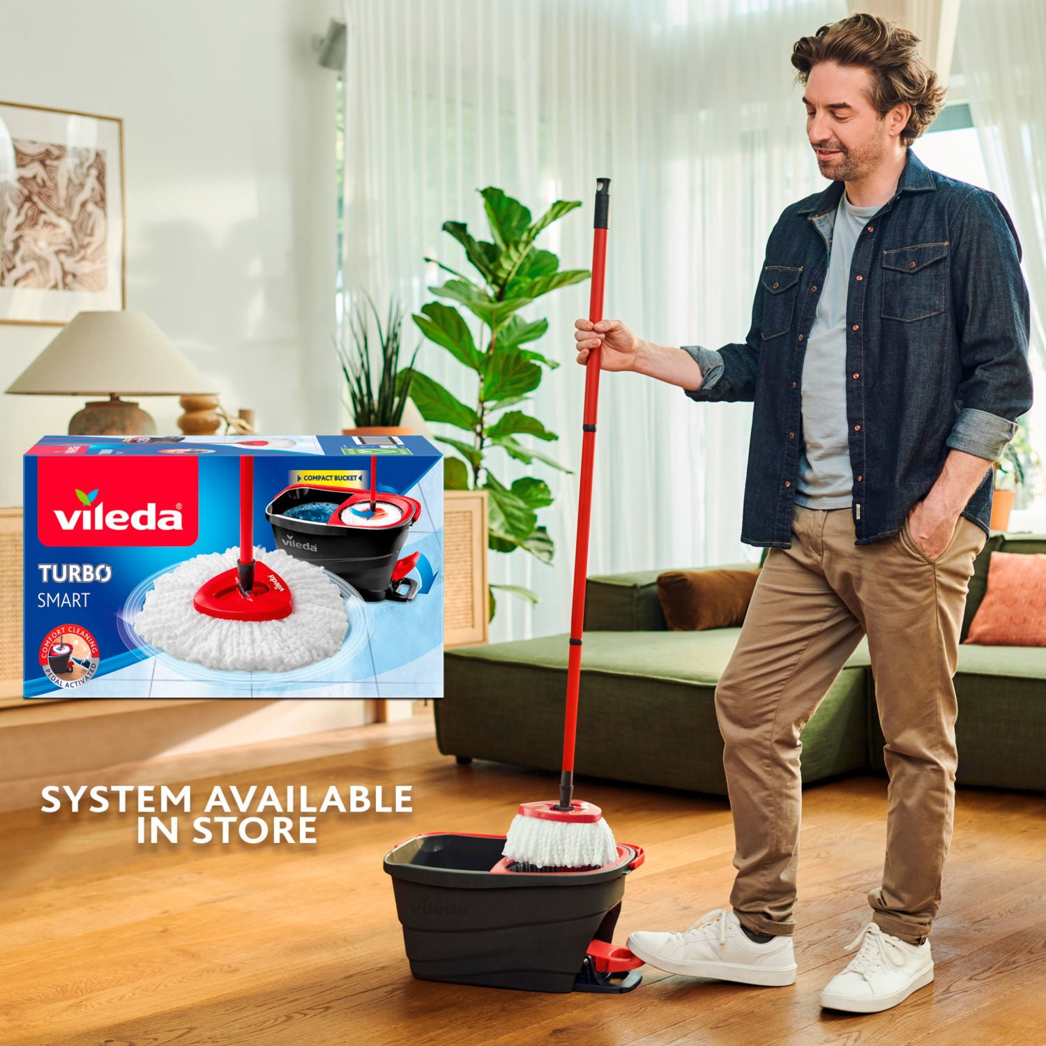 Vileda Turbo Classic mop head refill (British brand)